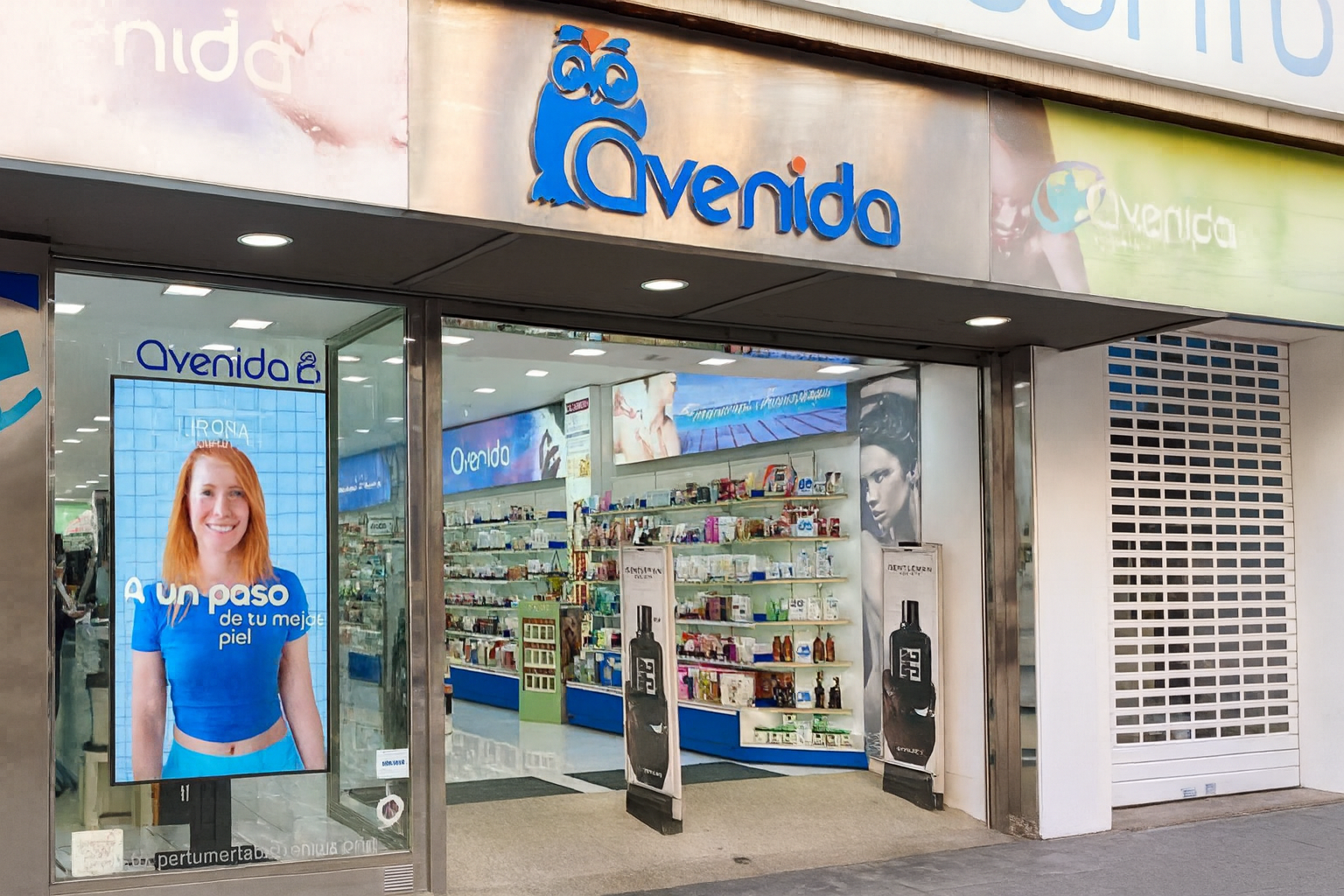 Pantallas LED escaparates